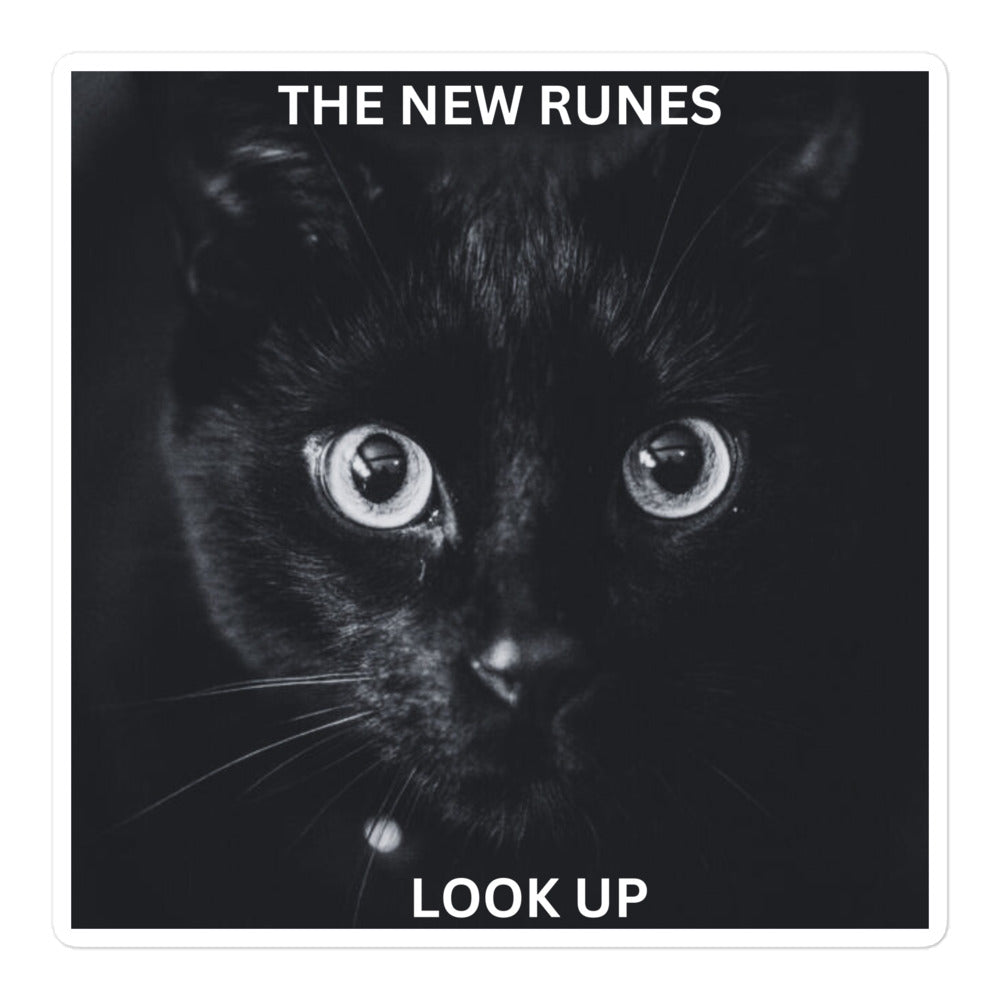 Look Up sticker